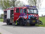 Prio 1 Brand Wegvervoer Auto Trekwei Driezum